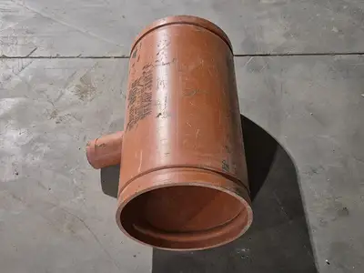 8"x8"x2" Grooved Reducing Tee