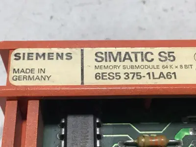 USED SIEMENS 6ES5 375-1LA61