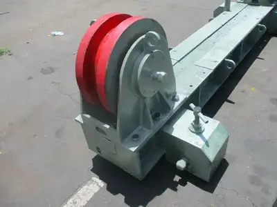 Romar heavy duty welding turning rolls with idler