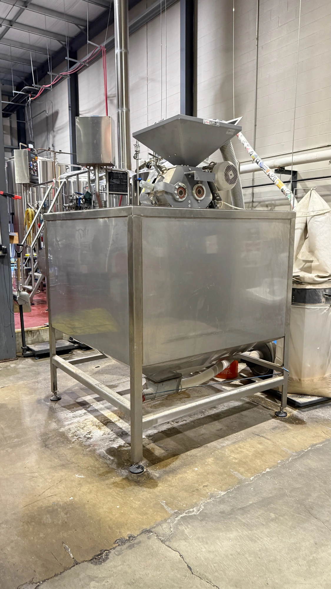 Premier Stainless Grist Case and Robix Grain Mill