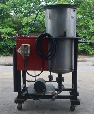 SPC8764  Tank 40 gallon vertical tank, Stainless Steel, dish