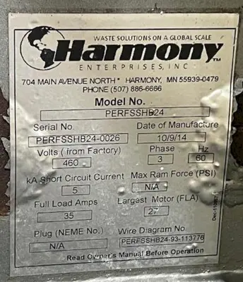 USED HARMONY PERFSSHB24