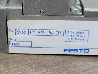 USED FESTO CM-5/2-1/4-CH