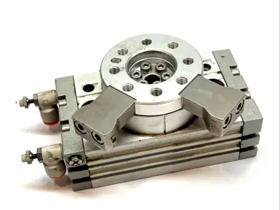 USED SMC ROTARY TABLE ACTUATOR HIGH PRECISION 180°
