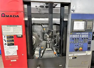 Used DMG AMADA WASINO S10 8-AXIS CNC MULTI-TASKING TURNING/MILLING CENTER 5-Axis or More CNC Lathes | Harbor Machinery Inc. #1283403