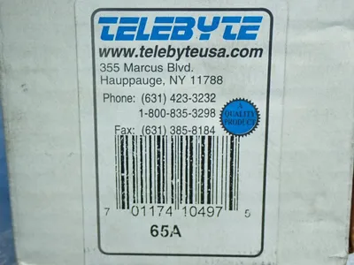 New | in-Stock TELEBYTE 65A Computer Accessories Ohio US | HGR 24 #872937
