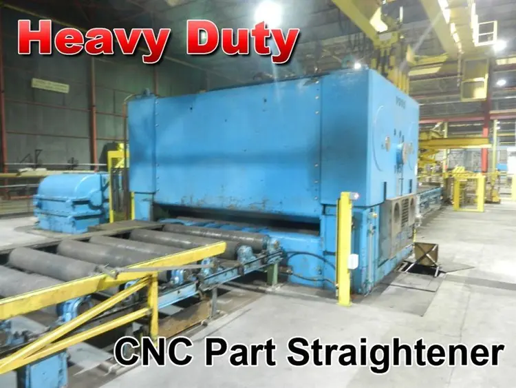 Used WMW PART STRAIGHTENER 3400 X 40 MM CNC Uncoilers | Apt International N.V #373395