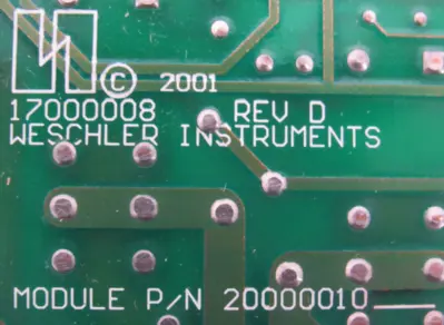 NEW WESCHLER 2000001018 RELAY MODULE