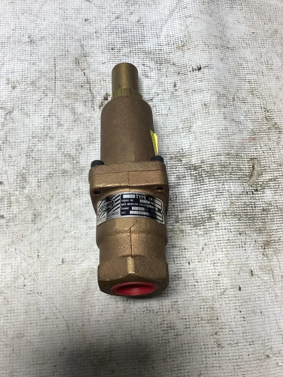 Used CASH ACME K-20 Valves/Fittings | Moses B Glick #989428