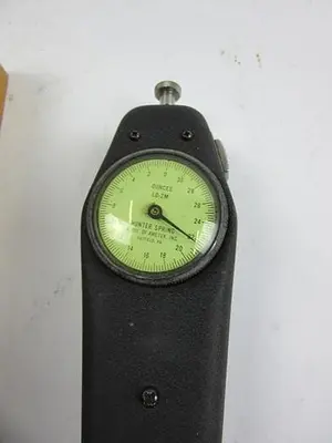 Hunter spring force indicator