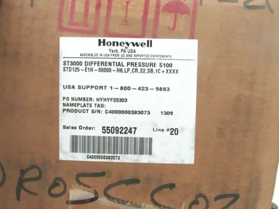 NEW HONEYWELL ST 3000 STD125-E1H-00000-H6 SMART PRESSURE TRANSMITTER ST3000