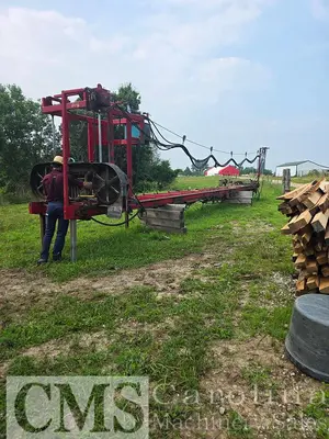 USED 2009 COOKS AC36 PORTABLE BAND SAWMILL