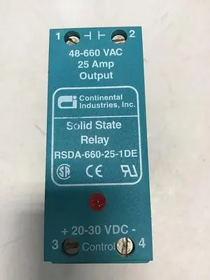USED CONTINENTAL INDUSTRIES RSDA-660-25-1DE