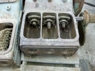 USED GARDNER DENVER PG-3 TRIPLEX MUD PUMP
