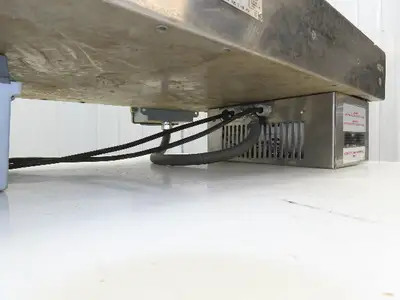 Exact Equipment HB30 16"x 30"L Stainless Belt Conveyor Heated Bed 28 FPM 115V