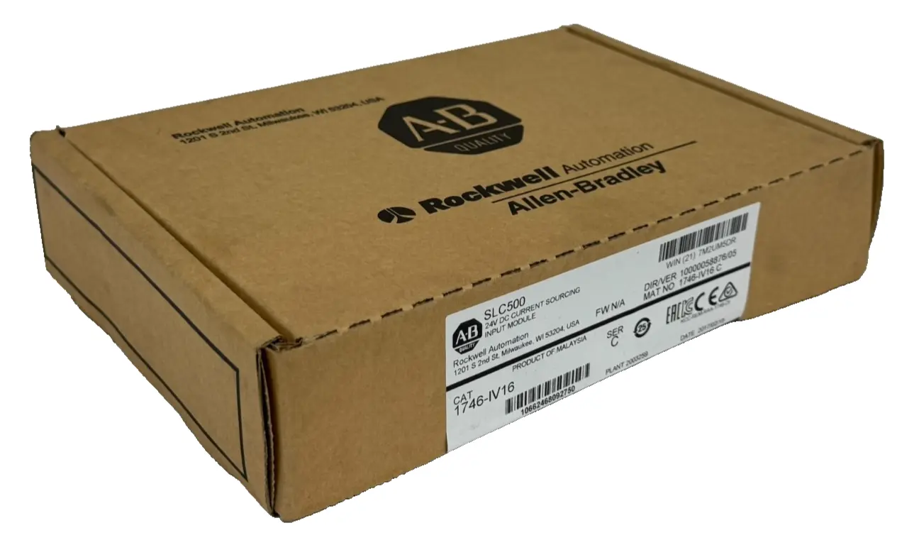 NEW SEALED ALLEN BRADLEY 1746-IV16 INPUT MODULE SER. C SLC500 1746IV16