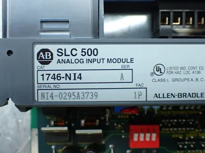USED ALLENBRADLEY 1746NI4