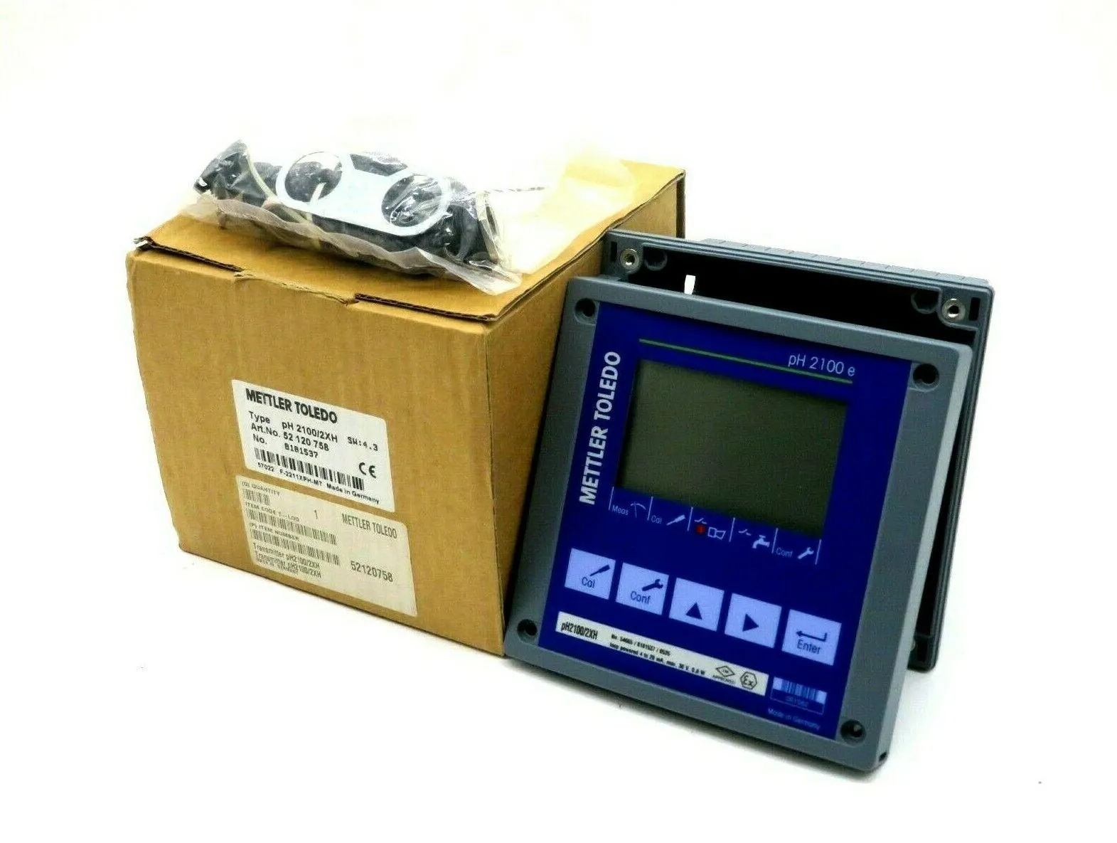 NEW METTLER TOLEDO PH 2100/2XH TRANSMITTER F-2211XPH-MT PH21002XH