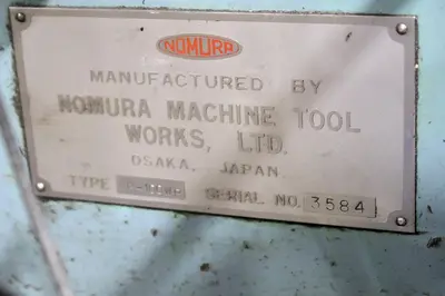Used NOMURA P-100WP Horizontal Table Type Boring Mills Ohio US | G-2000, Inc. #1294704