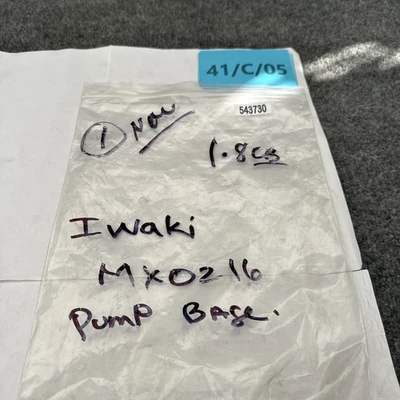 New | in-Stock Iwaki MX0216 Pump Parts California US | Davliegogo LLC #1705869
