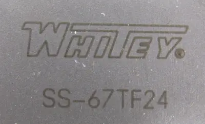 NEW WHITEY SS-67TF24 BALL VALVE 1-1/2" SS67TF24