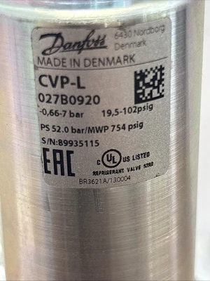 NEW Danfoss 148X0464/CVP-L 027B0920