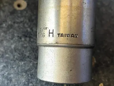 1/2" Drive X 1-3/16" SOCKET 12 POINT CR-MO