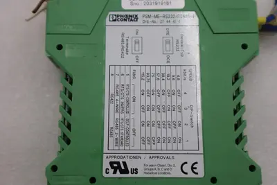 PHOENIX CONTACT PSM-ME-RS232/RS485-P INTERFACE CONVERTER STOCK #L-506