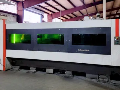 Used 2017 BYSTRONIC BYSMART 3015 FIBER Laser Cutters | Machine Factory Outlet #1267102