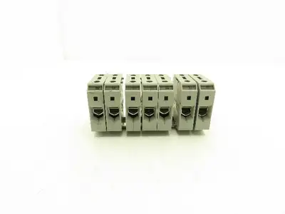 Phoenix Contact UKH 50 50mm² 125A Terminal 1000V 6-1/0AWG DIN Rail Lot of 7