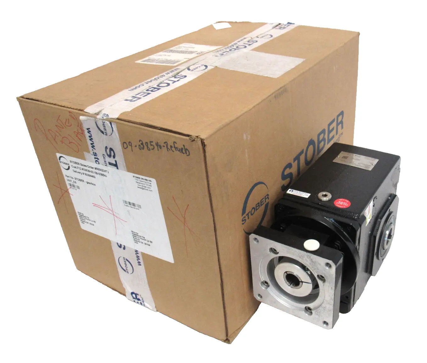 REFURBISHED STOBER K302AGD0280MT20 GEAR REDUCER 27.9:1
