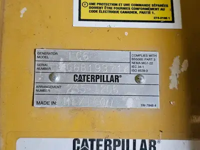 Used 2012 CATERPILLAR C15 Generators British Columbia CA | Lenmark #1426413