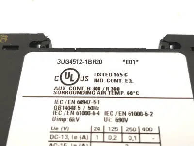 USED SIEMENS SIEMENS SIRIUS 3UG4512-1BR20 *E01*