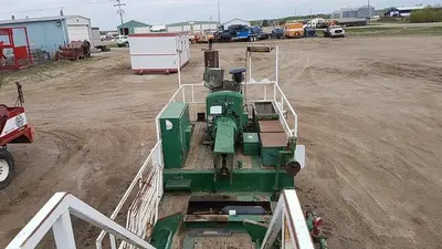 USED 1995 LOADKING INDUSTRIES 48' TANDEM AXLE STEPDECK TRAILER