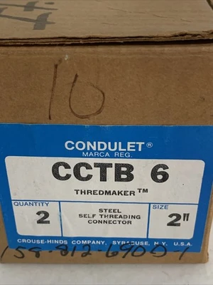 NEW Crouse-Hinds CCTB6