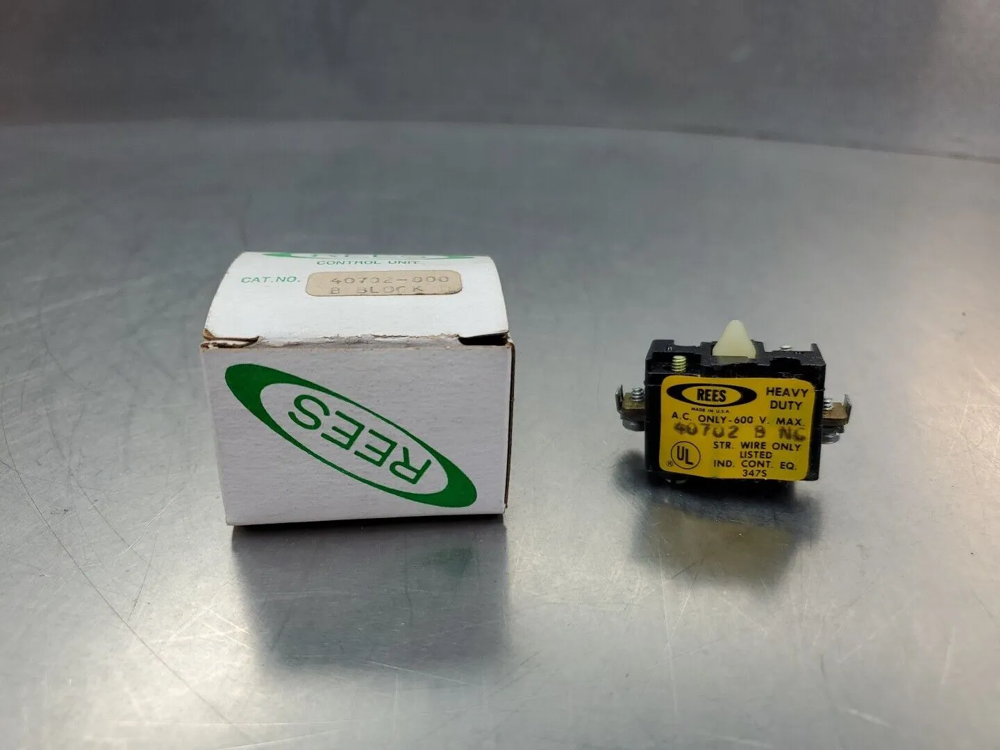 REES 40702-000 CONTROL B BLOCK. 4E-34