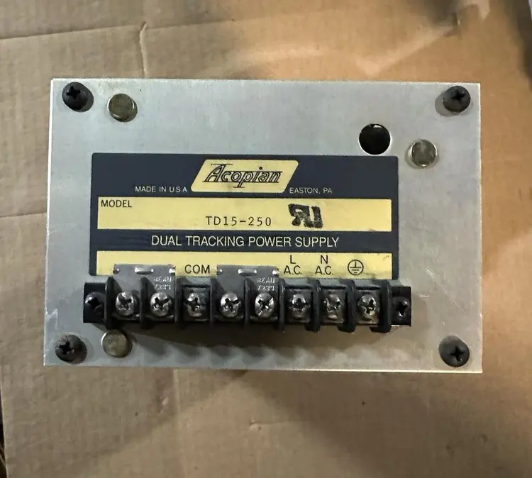 Used ACOPIAN TD15-250 Power Supplies Ohio US | Surplus Asset Holdings #1207217