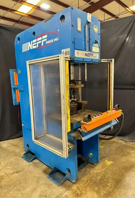 2006 NEFF DF-15-5HS C Frame and Gap Frame Press | Kempler Machinery (3)