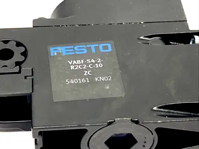 540161, VABF-S4-2-R2C2-C-10 | Festo VABF-S4-2-R2C2-C-10 Regulator Plate 540161 BROKEN GAUGE - Used