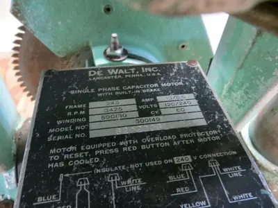 12" Dewalt Radial Arm Saw Model 1030
