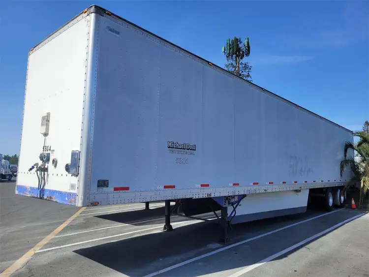 Used 2001 RELIANCE 53 FT Box Trailers California US | Ben Kaplan Equipment #1182493