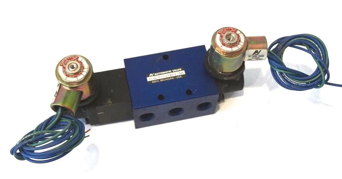 NEW AUTOMATIC VALVES 408C53Y19DY1-AA SOLENOID VALVE 408C53Y19DY1AA