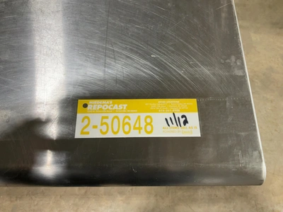 Used SAUBER SELECT PA8372 STAINLESS STEEL COMMERCIAL WORK TABLE 72” W/CAN OPENER Food Prep Tables Michigan US | Miedema Asset Management Group #1580131