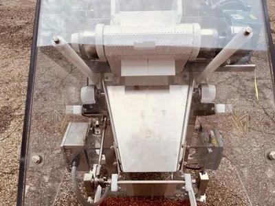 Safeline Mettler Toledo 48” Stainless Steel Incline Conveyor