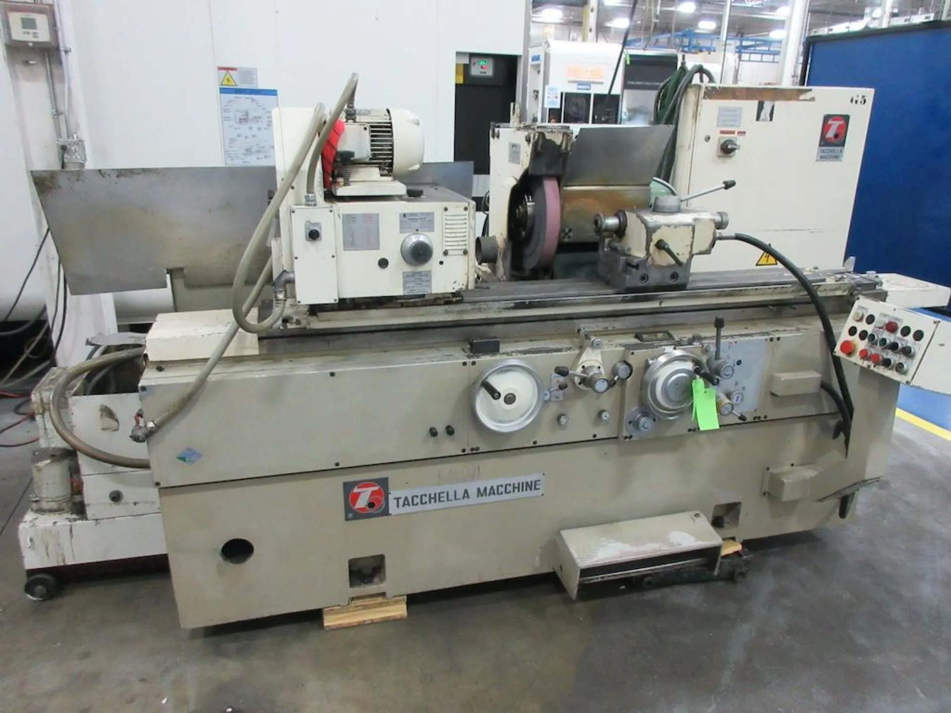 USED 1988 Tacchella 1018, AUTO CYCLE, HYD TABLE, AUTO INFFED & PLUNGE