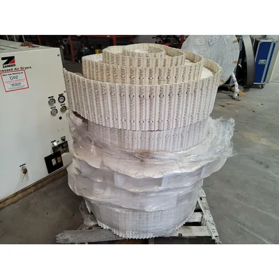 Used Smalley 11'-3" DG Vertical Bucket Lift Plastic Conveyor