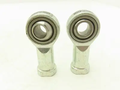 Tescubal 78-8057-5747-9 Cylinder Rod End Swivel 12-1.25mm RH Threads ID Lot of 2