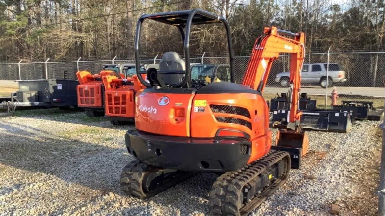 USED 2021 Kubota KX040-4