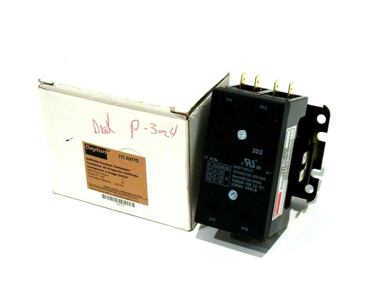 NEW DAYTON 2UTT5 CONTACTOR