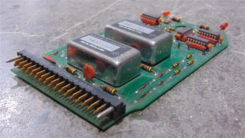 Alstom D-984-0581 Flame Indicator and Fault Alarm Board Used
